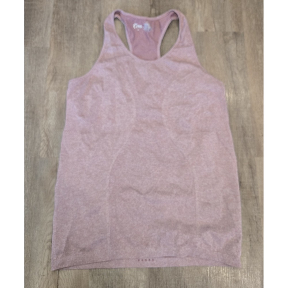 Zyia Active Copper‎ Charged Racerback Tank Top Poppy Stretch Seamless Sz XL